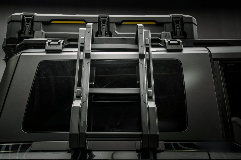 Bronco Accessories NEPT Wasteland Roof Rack and Ladder Kit for Bronco 2021-2023 Roof Rack System Offroad Exterior Accessories